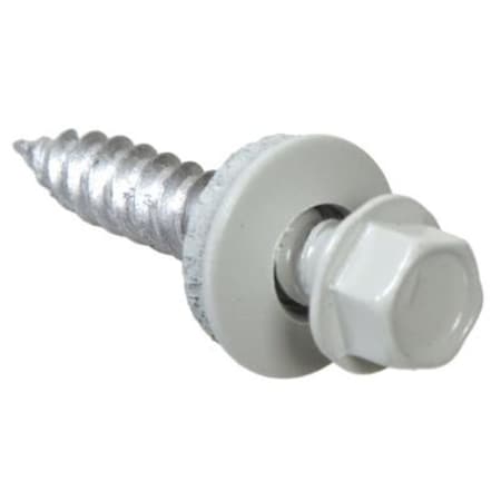 Grip-Rite Drywall Screw, #9 x Flange Hex Head 91 PK NHWNW91121WHT